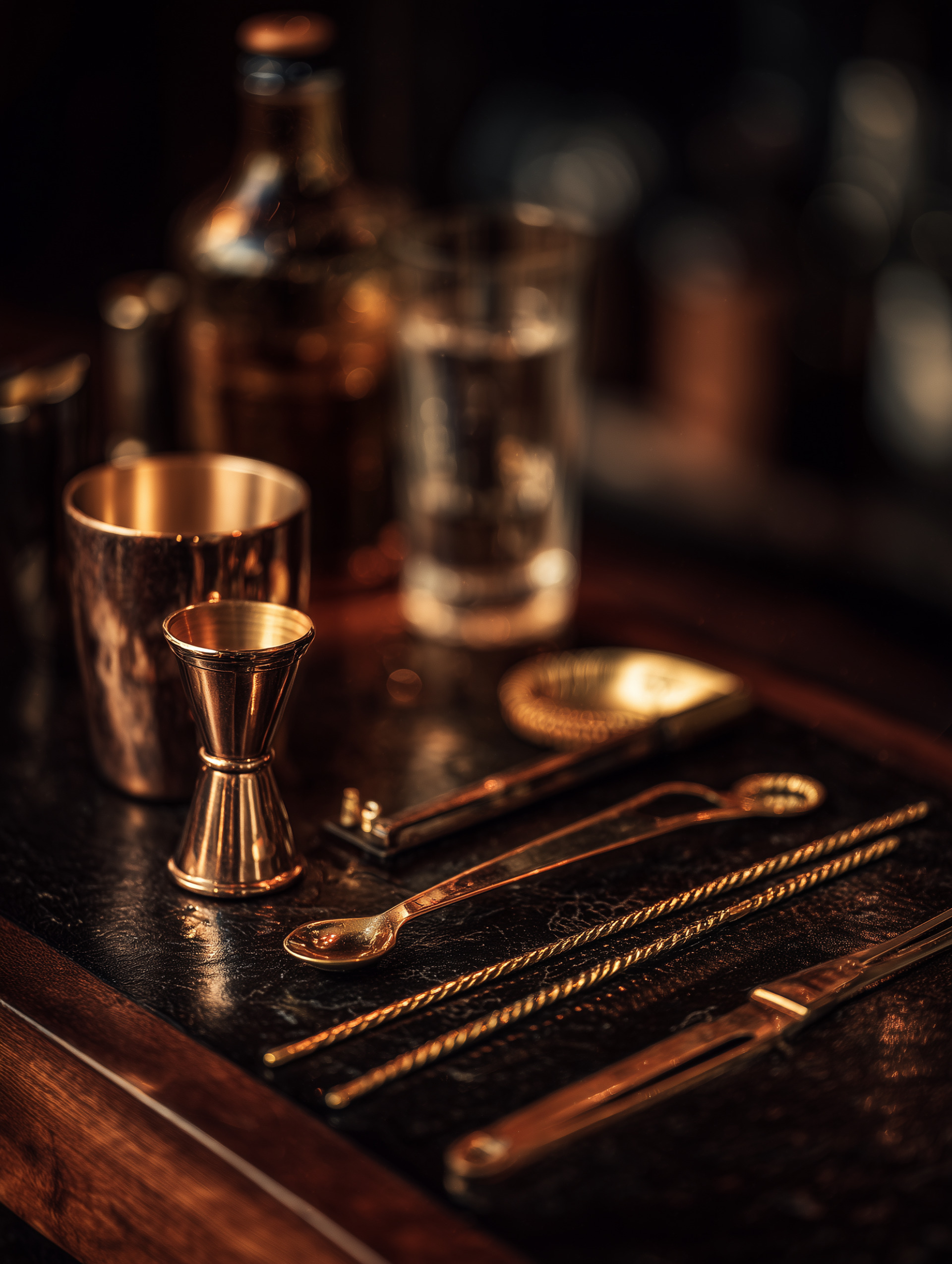 Vintage cocktail tools